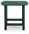 Ashley Sundown Treasure Green 2 Adirondack Chairs with End table