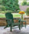 Ashley Sundown Treasure Green 2 Adirondack Chairs with End table