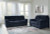 SimpleJoy Navy Sofa and Loveseat