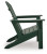 Ashley Sundown Treasure Green Adirondack Chair