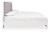 Ashley Raechalla White King Upholstered Panel Bed