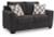 Benchcraft Loreo Ebony Loveseat