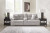 Ashley Acklen Place Pewter 7-Piece Power Sectional Reclining Sofa with Storage Console