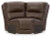 Ashley Dunleith Chocolate 9-Piece Power Reclining Sectional