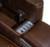 Ashley Dreamer Brown Power Recliner with Audio Seating