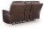 Ashley Beryton Anchor Power Reclining Loveseat with Console