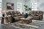 Ashley Knoxlee Driftwood Sofa and Loveseat