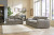 Benchcraft Dramatic Granite Sofa and Loveseat