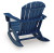 Ashley Sundown Treasure Blue Outdoor Rocking Chair