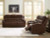 Ashley Dreamer Brown Sofa and Loveseat