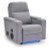 Ashley Landdin Pewter Power Glider Recliner with Audio System