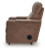 Ashley Flinlock Caramel Power Glider Recliner with Audio System