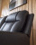 Benchcraft Mackmenville Carbon Reclining Sofa and Reclining Loveseat with Console