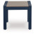 Ashley Mabry Shores Navy Blue Driftwood Outdoor End Table