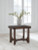 Ashley Korestone Dark Brown End Table