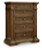 Ashley Channley Brown Chest of Drawers