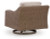 Ashley Revare Beach Beige Swivel Lounge with Cushion