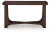 Ashley Korestone Dark Brown Sofa Table