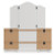 Ashley Maylilly White Vanity with Mirror