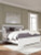 Ashley Raechalla White King Upholstered Panel Bed