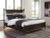 Benchcraft Dantenton Merlot California King Panel Bed
