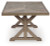 Ashley Revare Beach Beige Outdoor Dining Table and 4 Chairs and Bench
