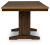 Ashley Anixburg Light Brown Dark Brown Counter Height Dining Extension Table