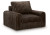 Ashley Chalmers Chocolate Power Gliding Chaise