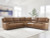 Ashley Silverbrooke Canyon 5-Piece Power Reclining Sectional