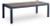 Ashley Mabry Shores Navy Blue Driftwood Outdoor Dining Table and 6 Chairs P587/625/602A(3)