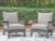 Ashley Lone View Bay Gray Outdoor Lounge Chair with Cushion (Set of 2)
