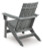 Ashley Lone View Bay Gray 2 Adirondack Chairs
