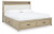 Ashley Calmoro Gray California King Bookcase Bed with Dresser