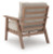 Ashley Cliffs Beach Driftwood Outdoor Sofa with 2 Lounge Chairs