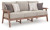 Ashley Cliffs Beach Driftwood Outdoor Sofa and 2 Chairs with Coffee Table