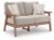 Ashley Cliffs Beach Driftwood Outdoor Loveseat with Cushion