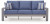 Ashley Dillon Beach Blue Gray Outdoor Sofa with Cushion