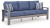 Ashley Dillon Beach Blue Gray Outdoor Sofa with 2 Lounge Chairs P418/838/820(2)