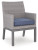 Ashley Dillon Beach Gray Outdoor Dining Table and 4 Chairs