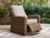 Ashley Revare Beach Beige Outdoor Recliner