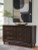 Benchcraft Dantenton Merlot Dresser