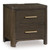 Ashley Darimore Burnished Brown Nightstand