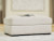 Ashley Evanley Linen Ottoman