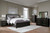 Ashley Raechalla Black Gray King Upholstered Panel Headboard