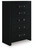 Ashley Raechalla Black Chest of Drawers
