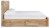 Ashley Hyanna Tan Brown Queen Panel Storage Bed with 1 Under Bed Storage Drawer, Dresser, Mirror, Chest and 2 Nightstands