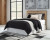 Ashley Hyanna Tan Brown Queen Panel Headboard, Dresser and Mirror