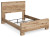 Ashley Hyanna Tan Brown Queen Panel Bed, Dresser, Mirror, Chest and Nightstand