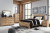 Ashley Hyanna Tan Brown Queen Panel Bed, Dresser, Mirror, Chest and 2 Nightstands