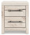 Ashley Lawroy Light Natural Twin Panel Bed with Storage, Dresser, Mirror and Nightstand